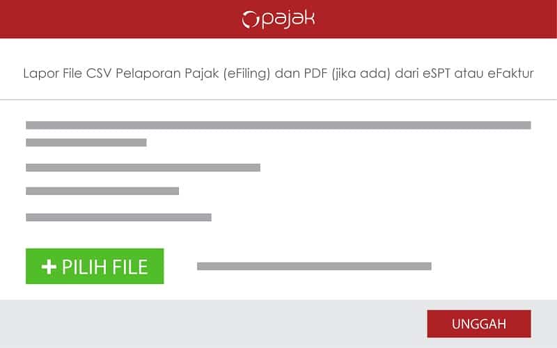 e-Filing Bulk Upload