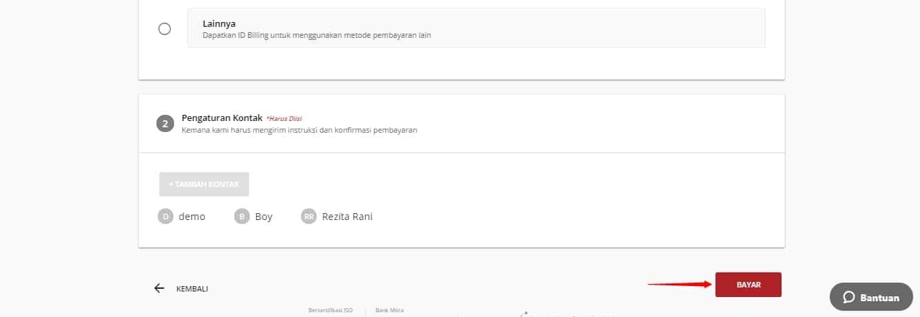 Cara bayar sanksi denda pajak online
